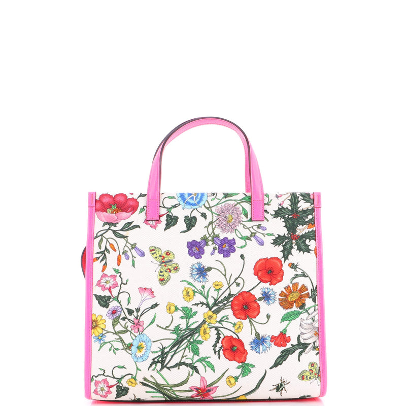 Convertible Tote Flora Canvas Medium