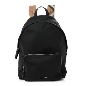 Nylon Check Abbeydale Simple Backpack