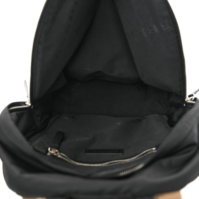 Nylon Check Abbeydale Simple Backpack