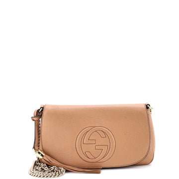 Soho Chain Crossbody Bag Leather Medium