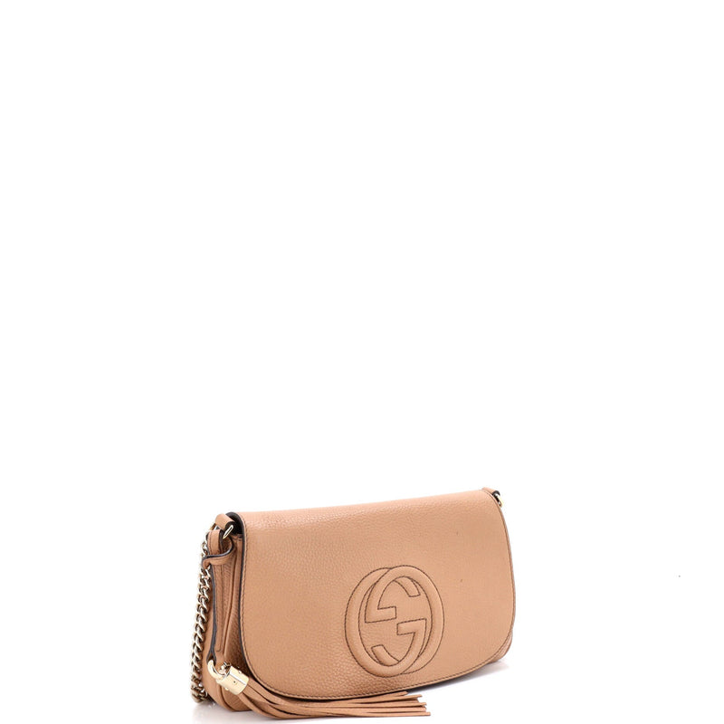 Soho Chain Crossbody Bag Leather Medium