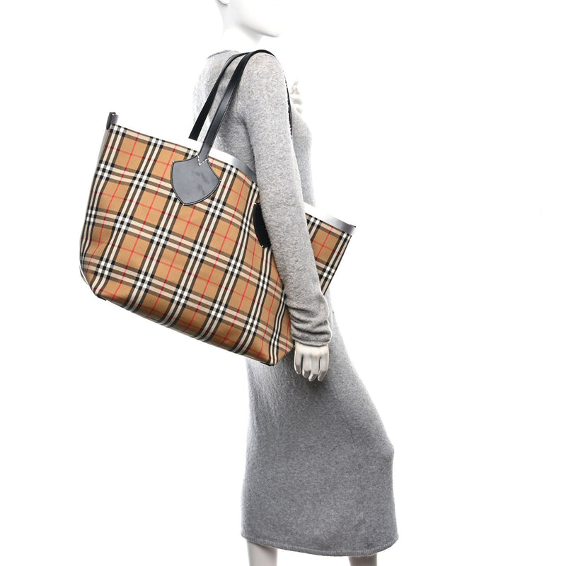 Vintage Check Xl The Giant Reversible