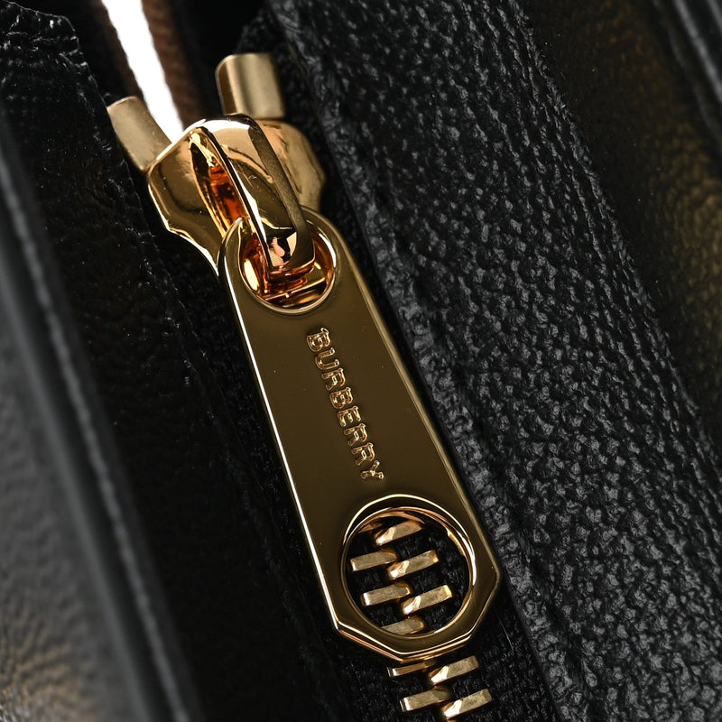 Calfskin Mega Check Small Banwell Tote