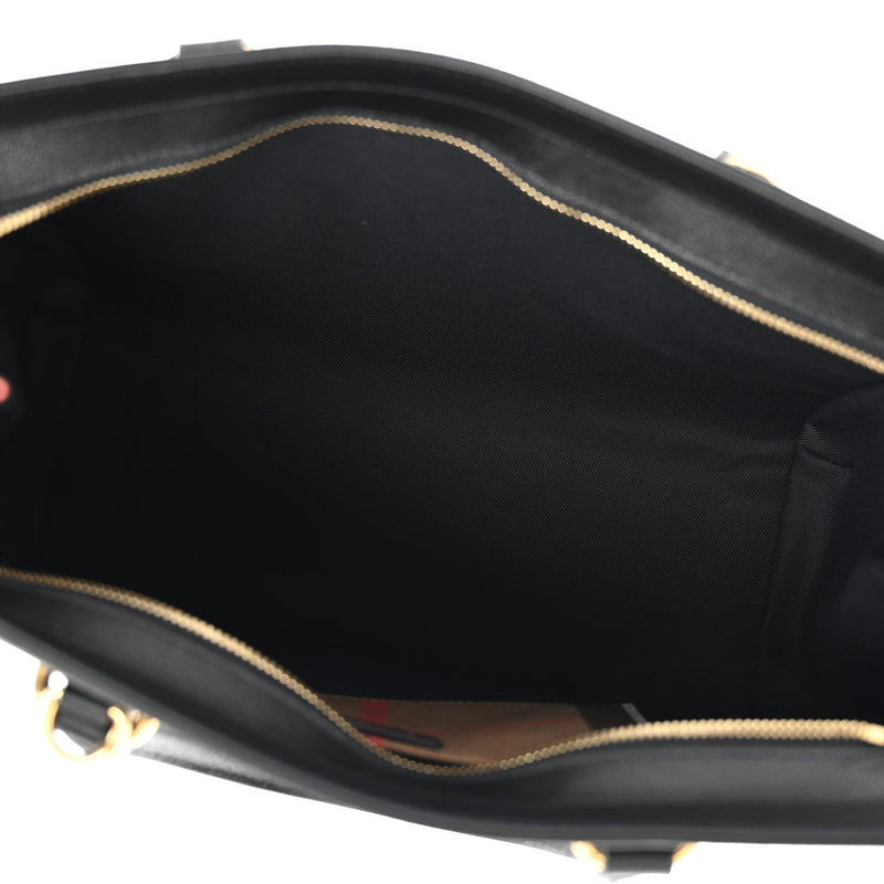 Calfskin Mega Check Small Banwell Tote