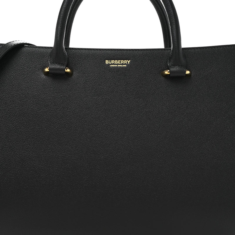 Calfskin Mega Check Small Banwell Tote