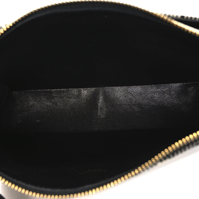 Jacquard Check Snip Bag Black