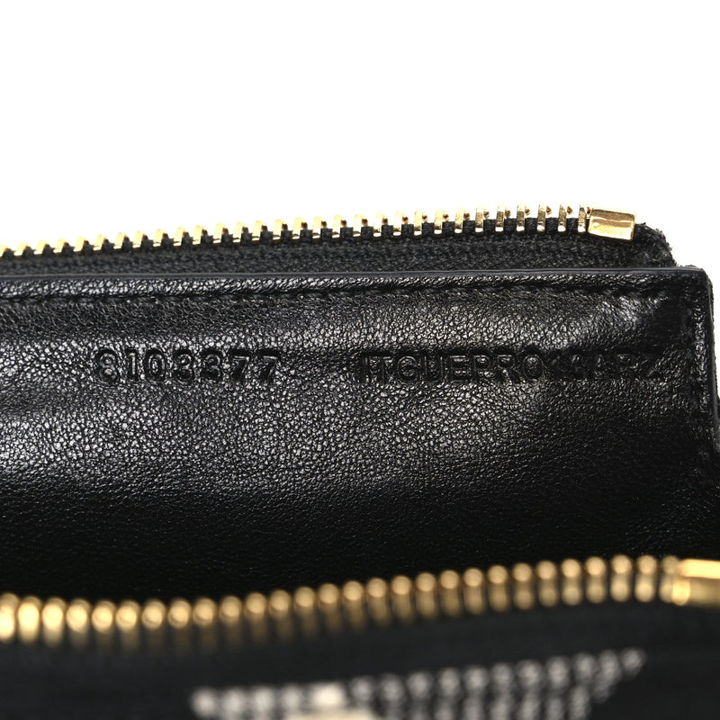 Jacquard Check Snip Bag Black