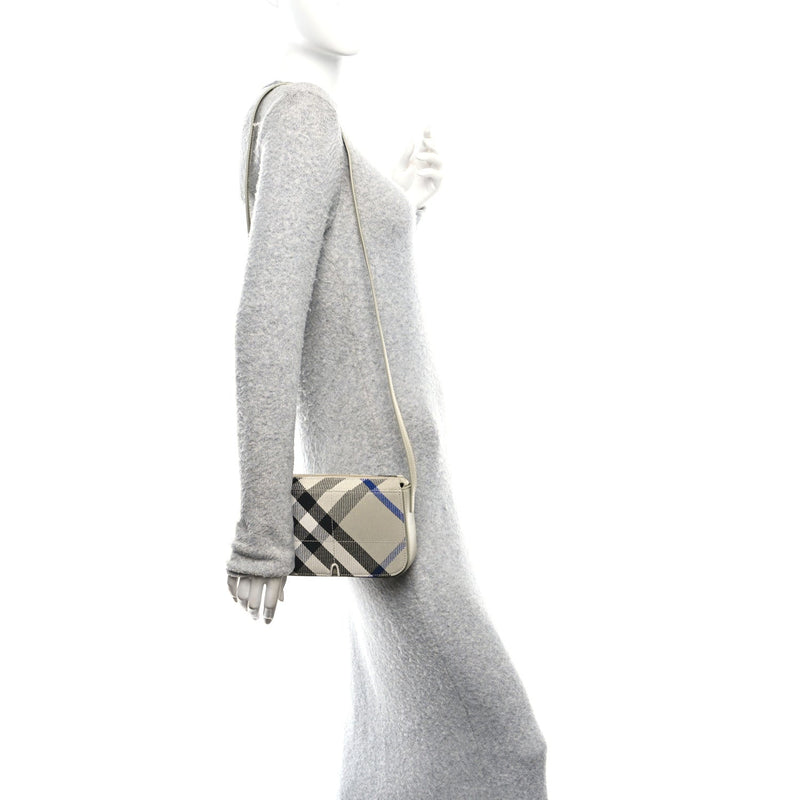 Jacquard Check Snip Bag Lichen