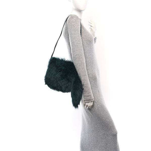 Shearling Small Knight Crossbody Bag