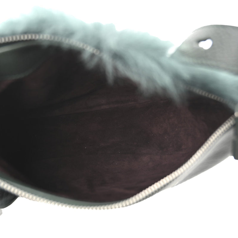 Shearling Small Knight Crossbody Bag