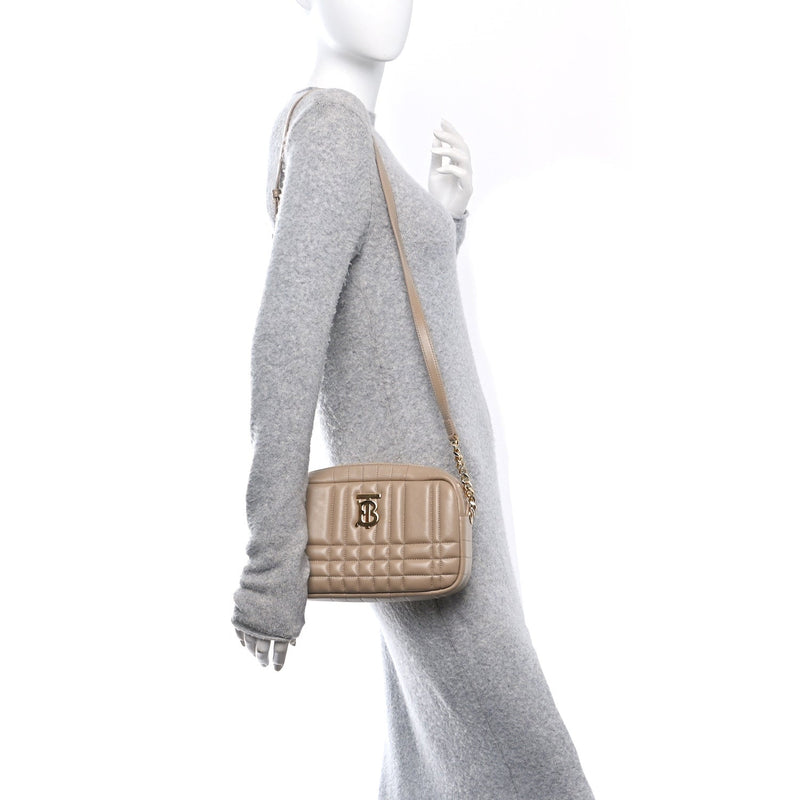 Calfskin Quilted Small Lola Camera Bag