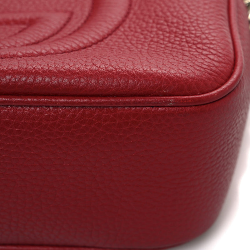 Pebbled Calfskin Small Soho Disco Bag