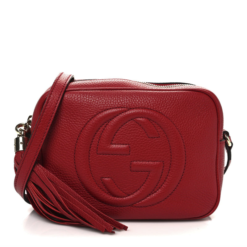 Pebbled Calfskin Small Soho Disco Bag