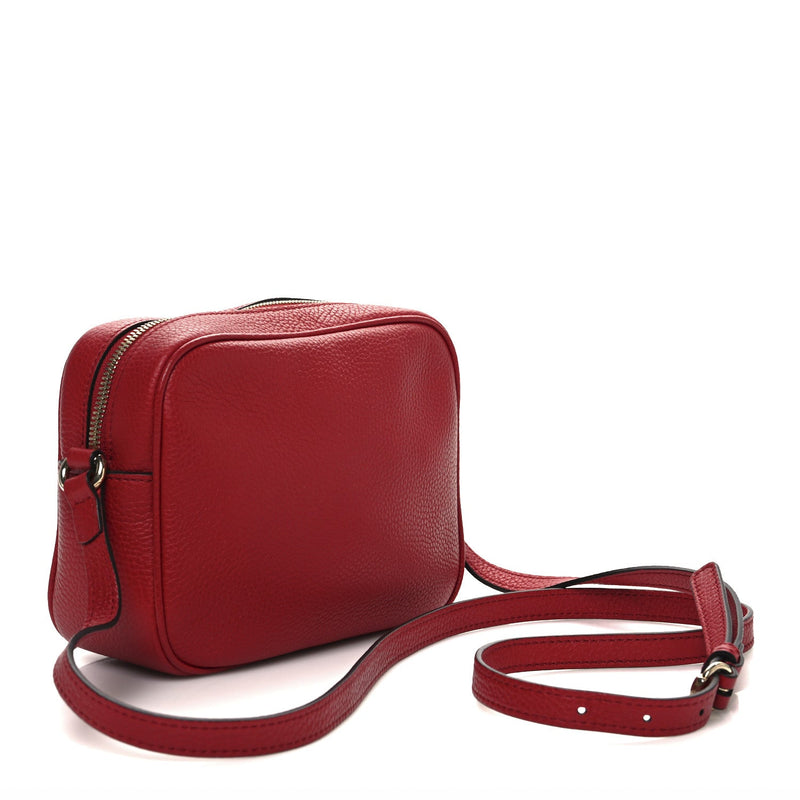 Pebbled Calfskin Small Soho Disco Bag