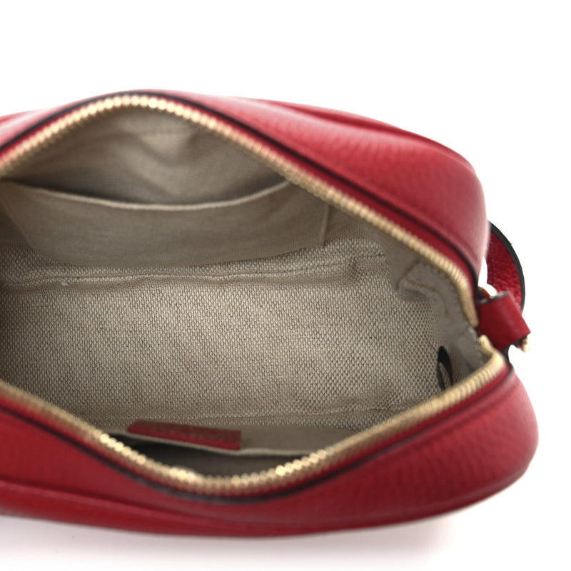 Pebbled Calfskin Small Soho Disco Bag