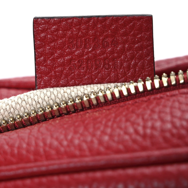 Pebbled Calfskin Small Soho Disco Bag