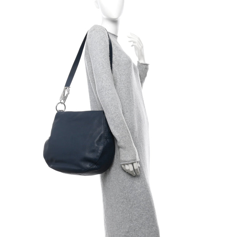 Calfskin Medium Knight Bag Navy