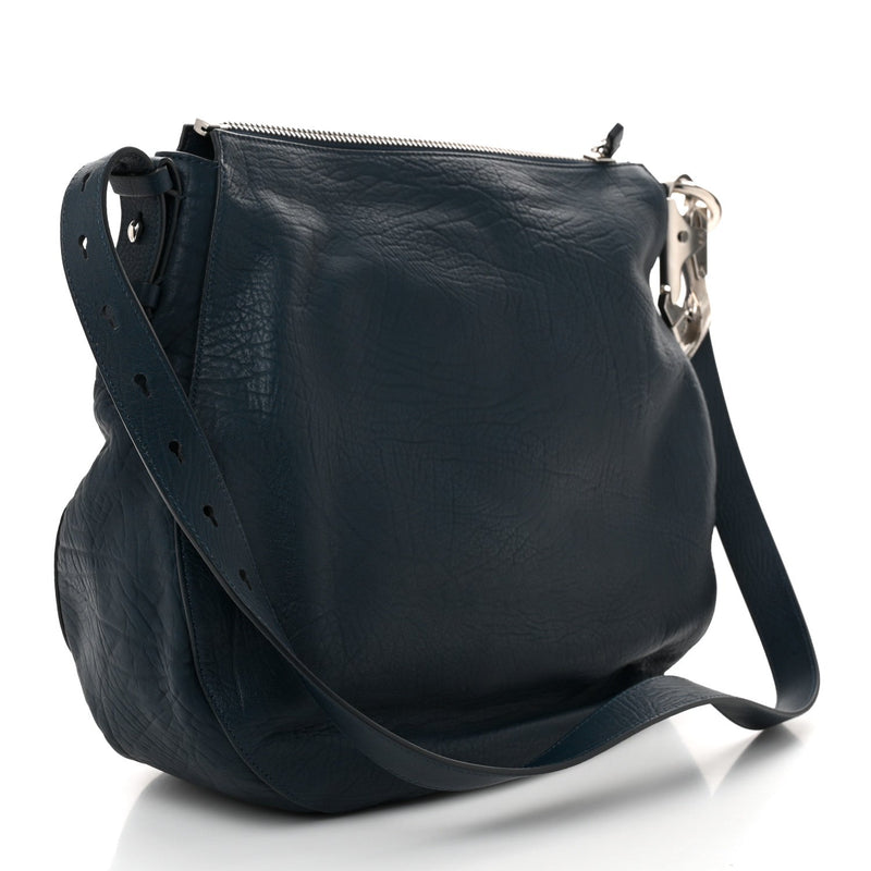 Calfskin Medium Knight Bag Navy