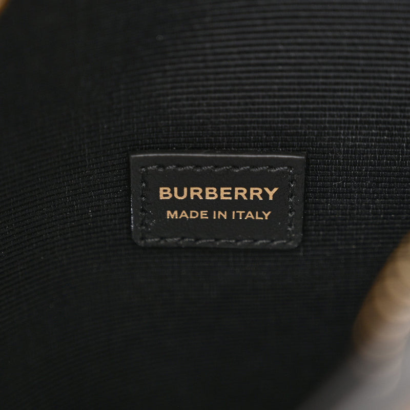 Vintage Check Canvas Calfskin Louise Bag