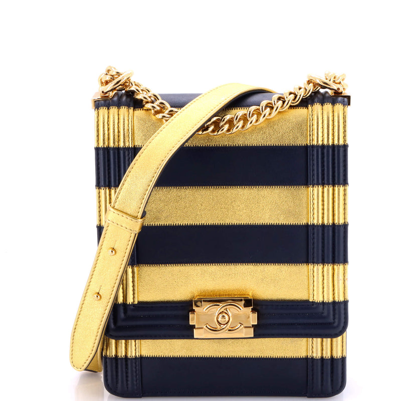 Paris-New York North South Boy Flap Bag