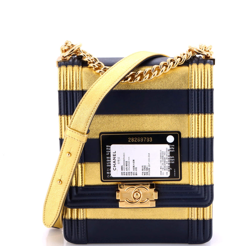 Paris-New York North South Boy Flap Bag