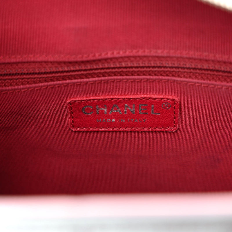 Iridescent Lambskin Calfskin Quilted