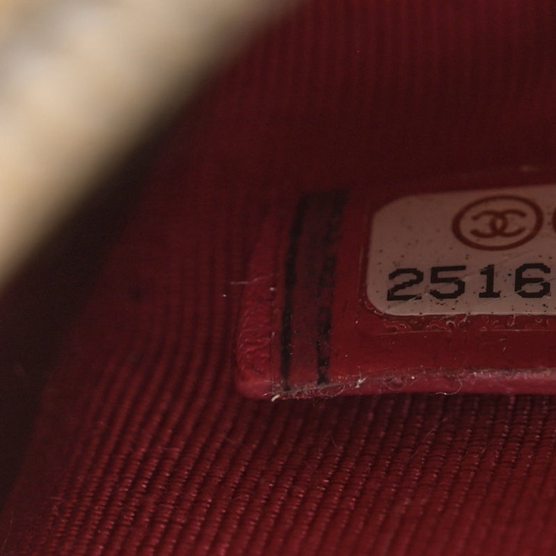 Metallic Aged Calfskin Quilted Small