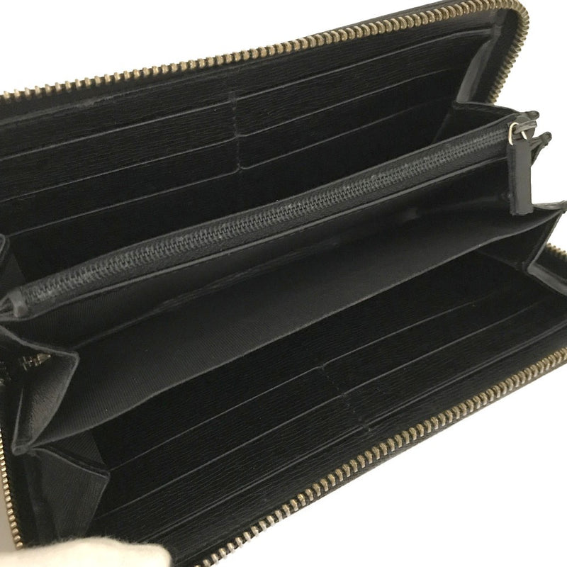 Ega Gucci Interlocking G Leather Zip