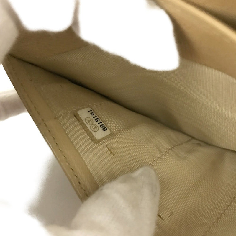 Ega Chanel Coco Button Leather Long