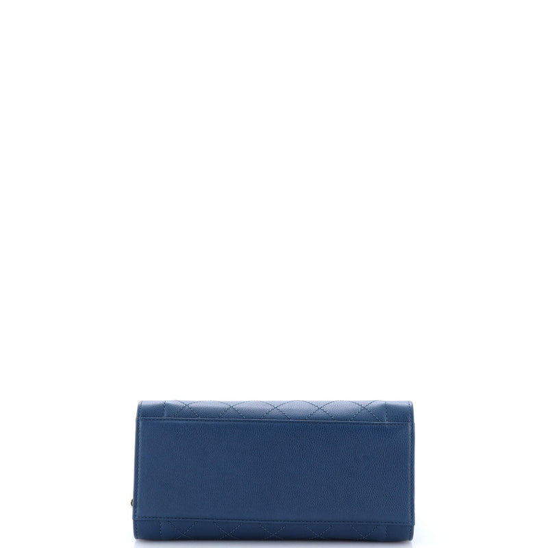 Label Click Shopping Tote Quilted