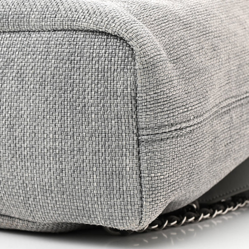 Canvas Large Deauville Backpack Grey