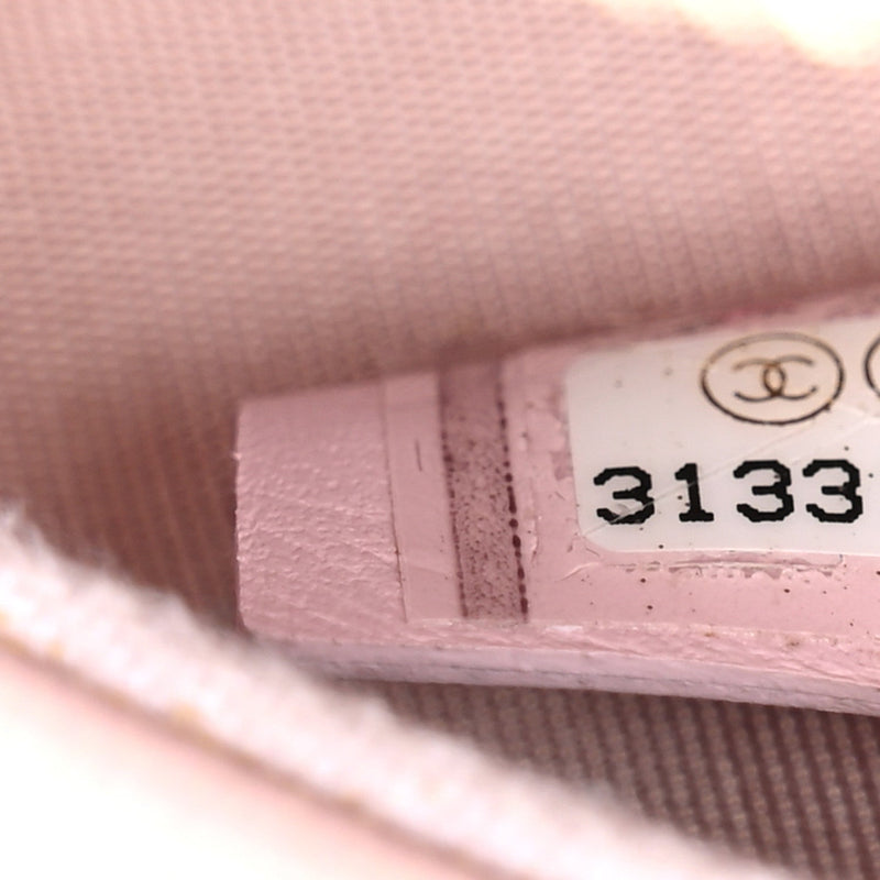 Lambskin Quilted Chanel 19 Round Clutch