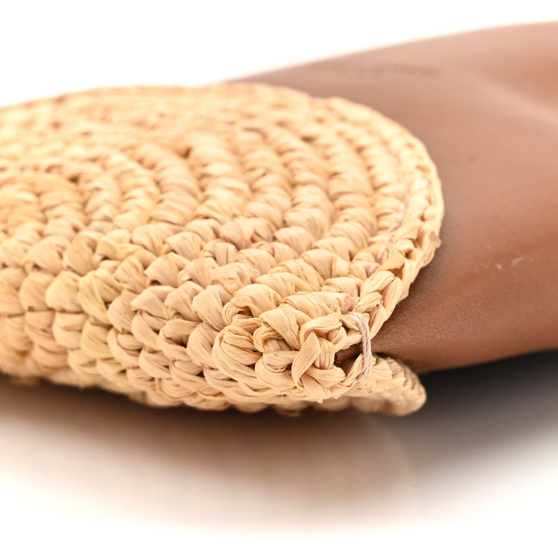 Raffia Cassandre Mini Pochon Crossbody