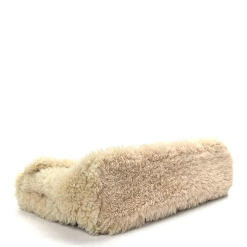 Shearling Lambskin Quilted Sade Puffer