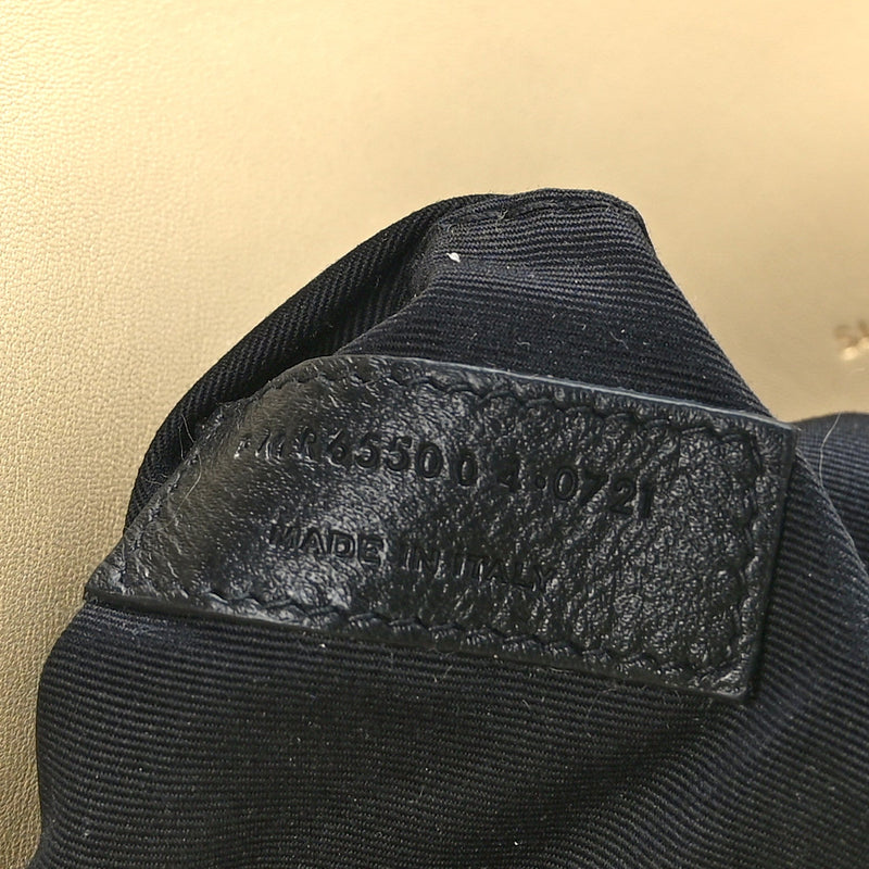 Shearling Lambskin Quilted Sade Puffer