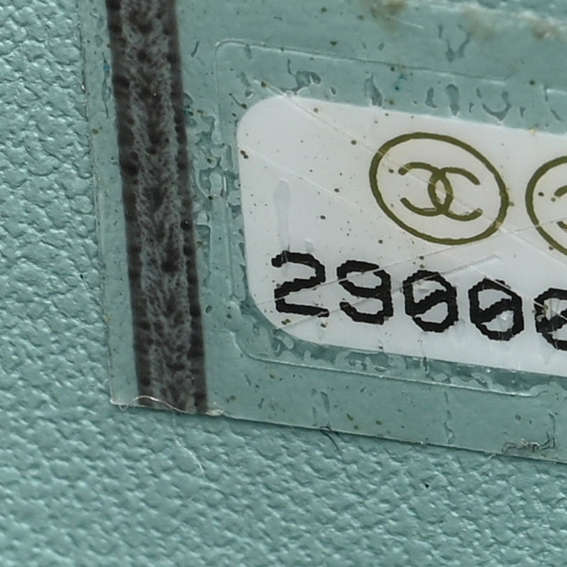 Caviar Quilted Filigree Vanity Clutch