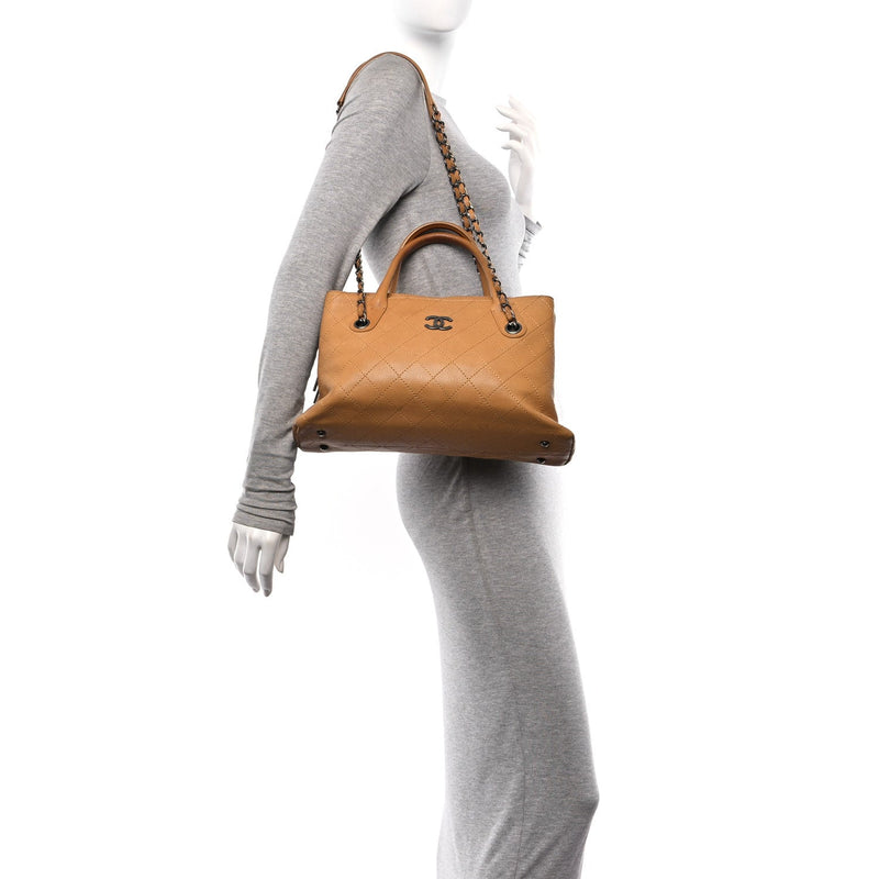 Grained Vegetal Calfskin Small Urban