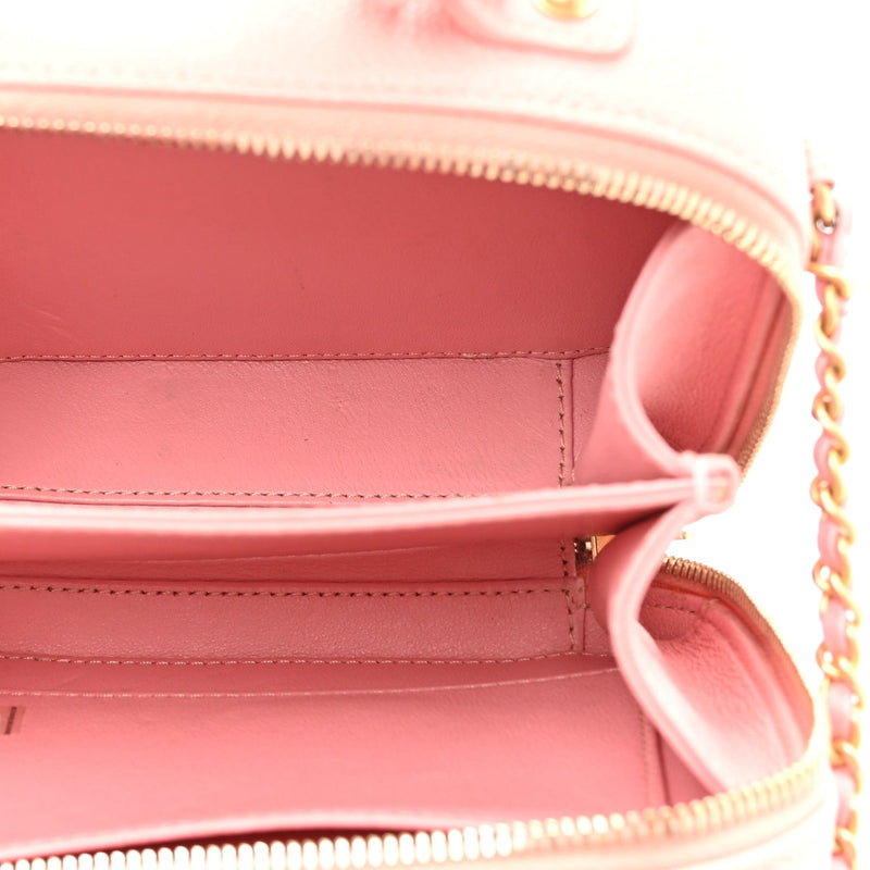 Caviar Quilted Small Cc Filigree Vanity