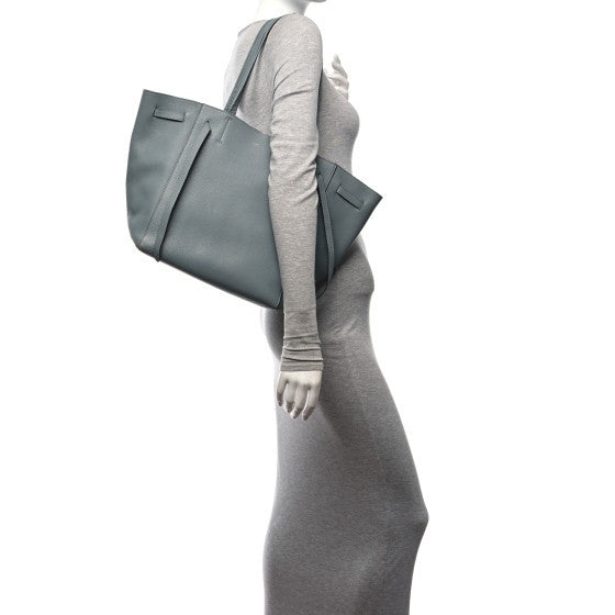 Soft Grained Calfskin Small Belt Cabas