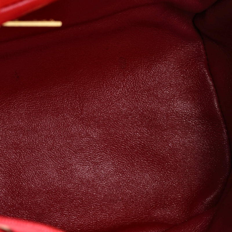 Filigree Backpack Quilted Caviar Large