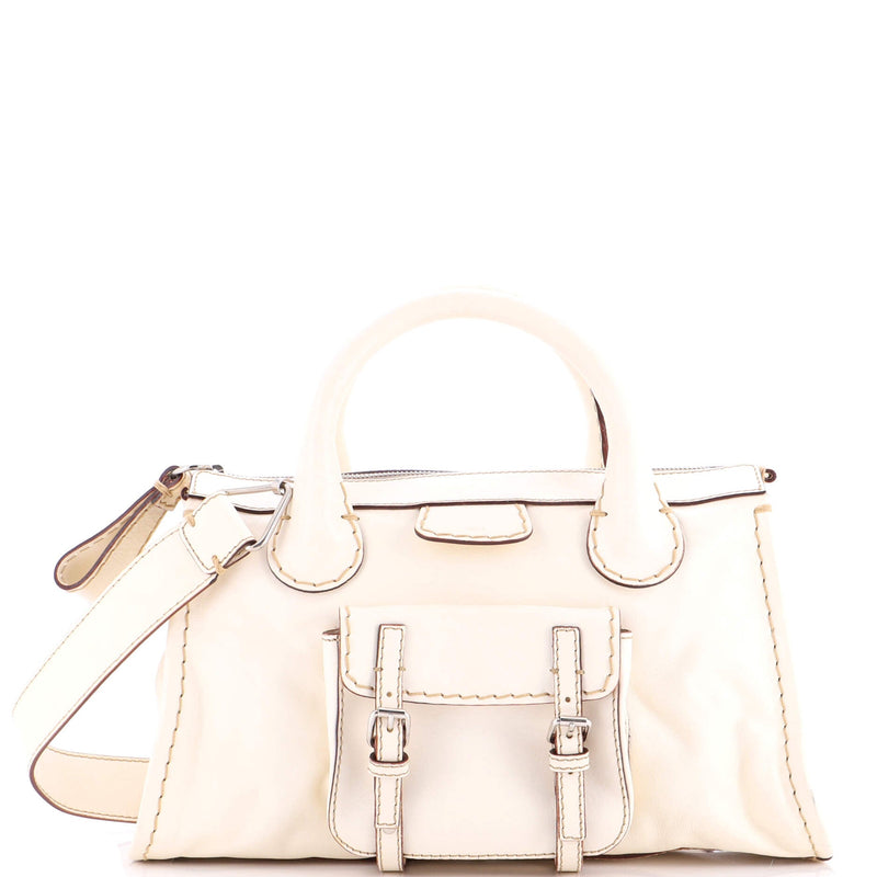 Edith Nm Satchel Leather Medium
