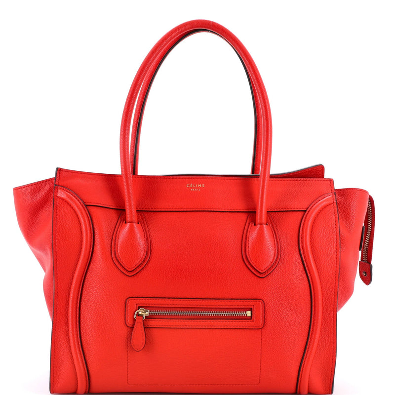 Shoulder Luggage Bag Leather