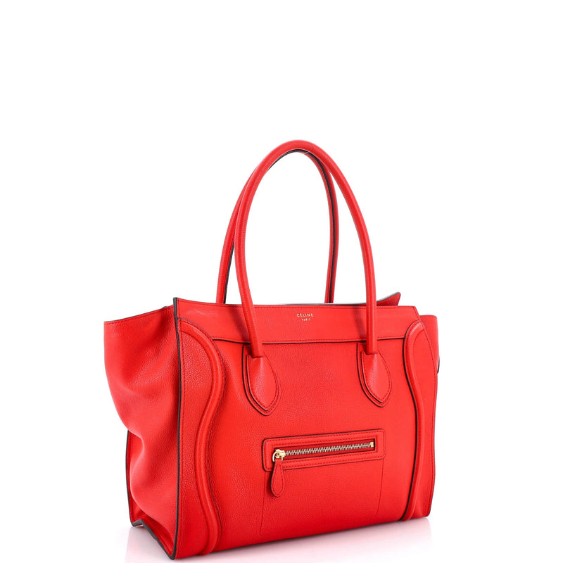 Shoulder Luggage Bag Leather