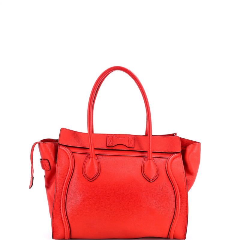 Shoulder Luggage Bag Leather