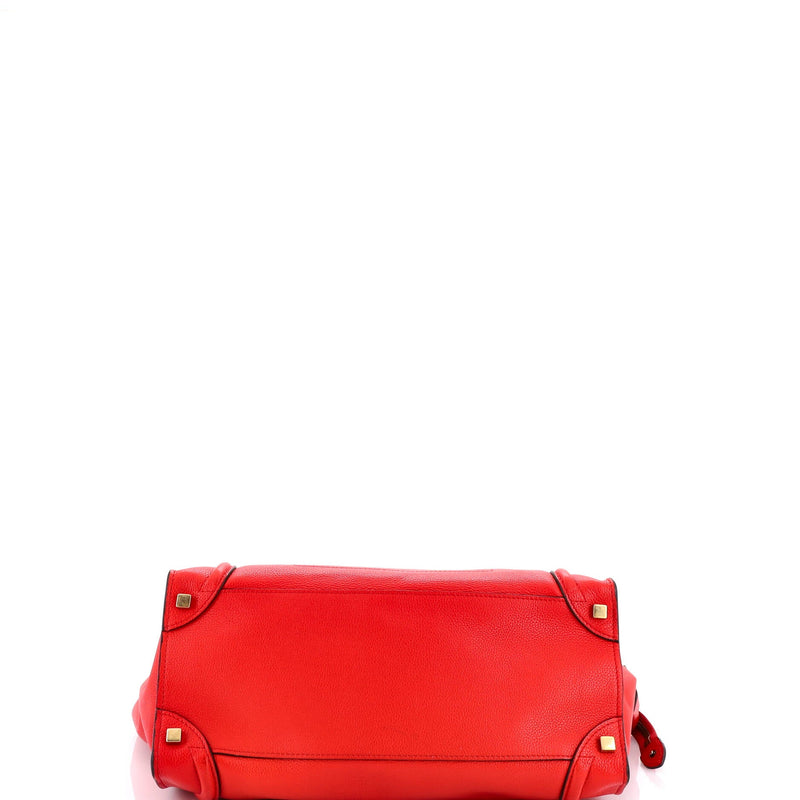 Shoulder Luggage Bag Leather