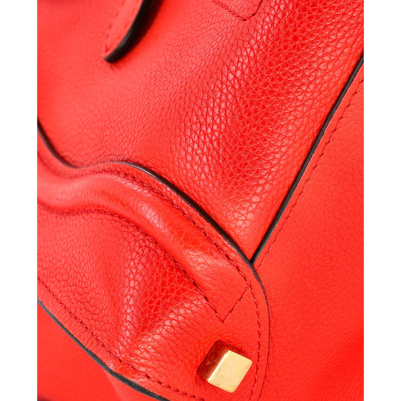 Shoulder Luggage Bag Leather