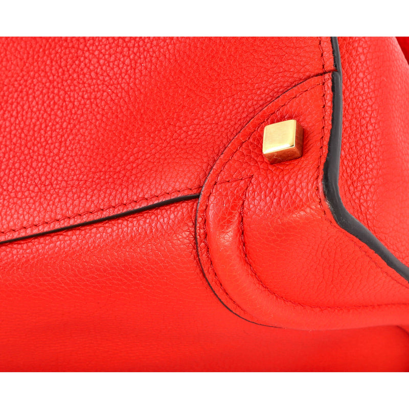 Shoulder Luggage Bag Leather