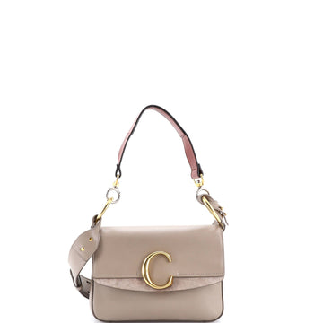 C Double Carry Bag Leather Small