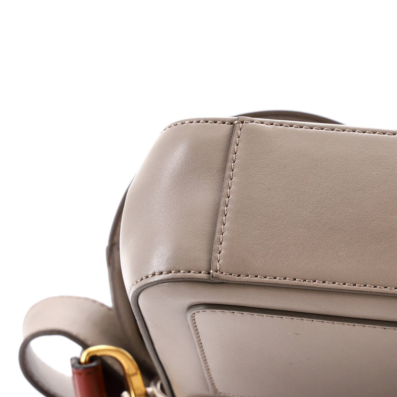 C Double Carry Bag Leather Small