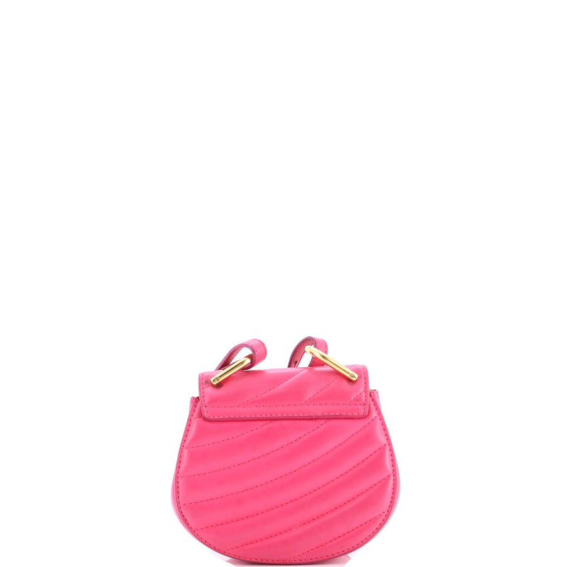 Drew Bijou Crossbody Bag Quilted Leather